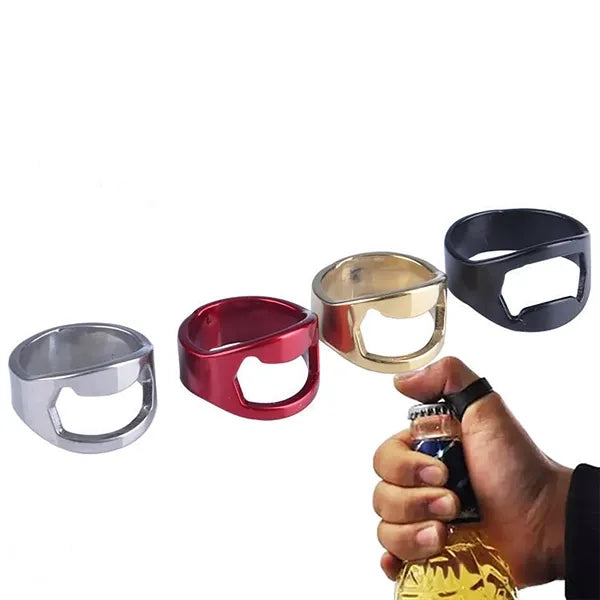 Finger Ring Shape Bottle Opener