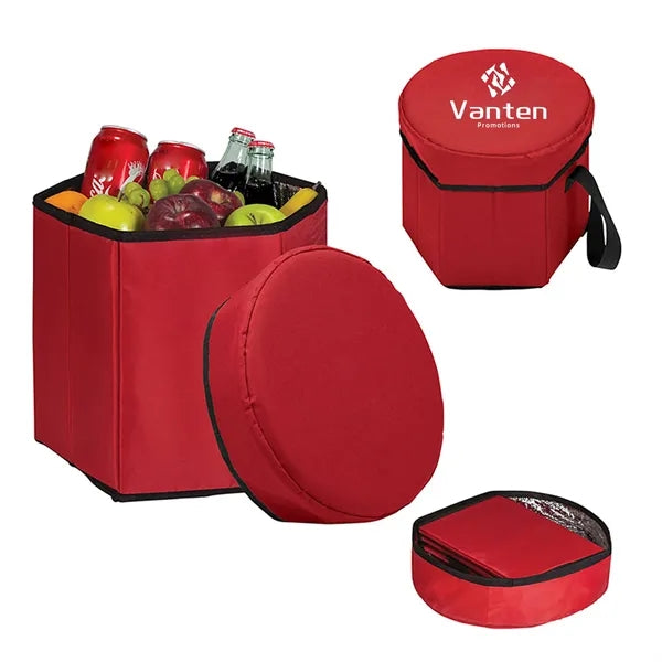 Folding Chair with Cooler Bag