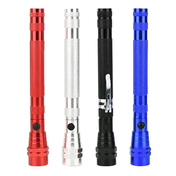 Telescopic Magnetic Flashlight