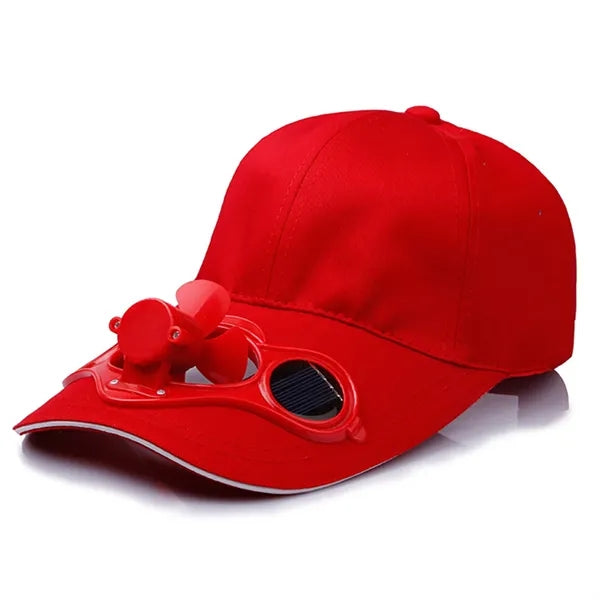Solar Power Fan Cap