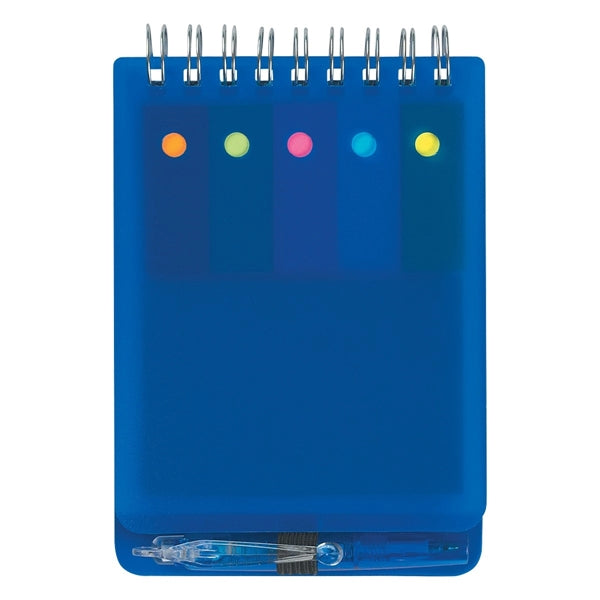 Spiral Jotter Notebook With Sticky Notes