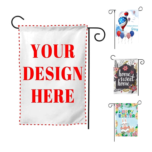12" x 18" Double-Sided Garden Flag with Frame