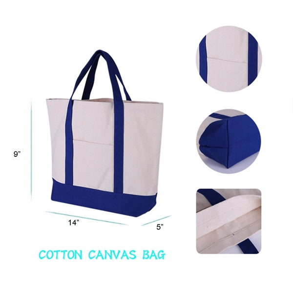 10oz Cotton Canvas Tote Bag