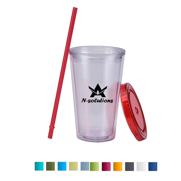 17 Oz Cold Beverage Tumbler
