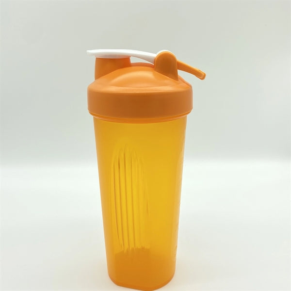 20oz Protein Shakes Shaker Bottle with Wire Whisk Ball