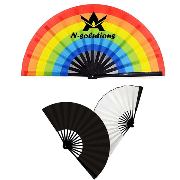 Large Folding Handheld Fans
