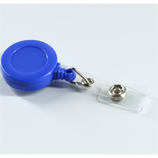 Plastic Oval Reel Lanyard Badge