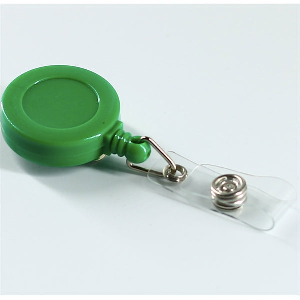 Plastic Oval Reel Lanyard Badge