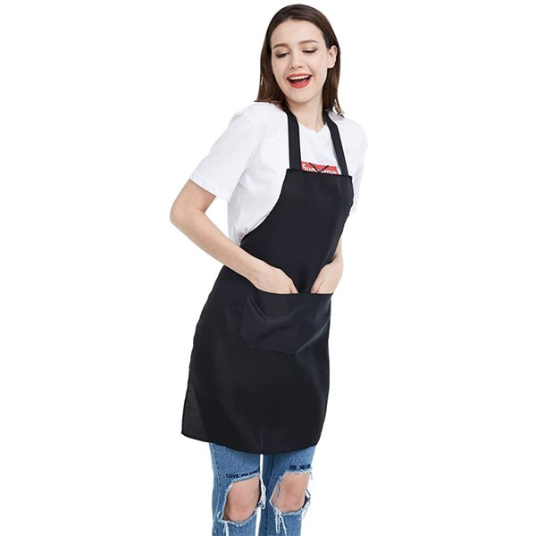 Unisex Black Apron