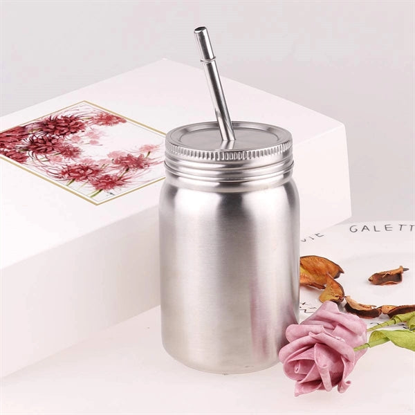 Stainless Steel Mason Jar