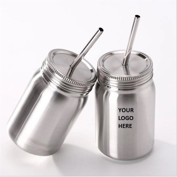 Stainless Steel Mason Jar