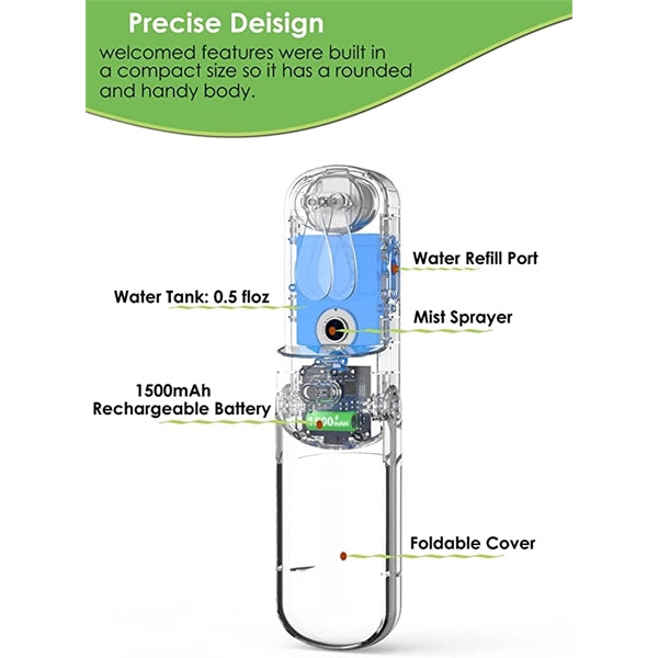Handheld Misting Fan