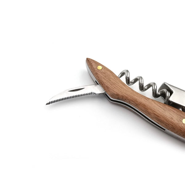 Corkscrew with Wood Handle