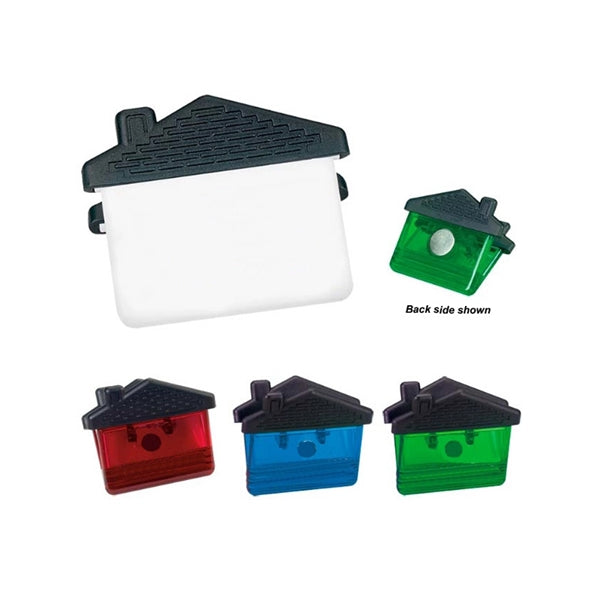 House Shaped Magnetic Memo Clip