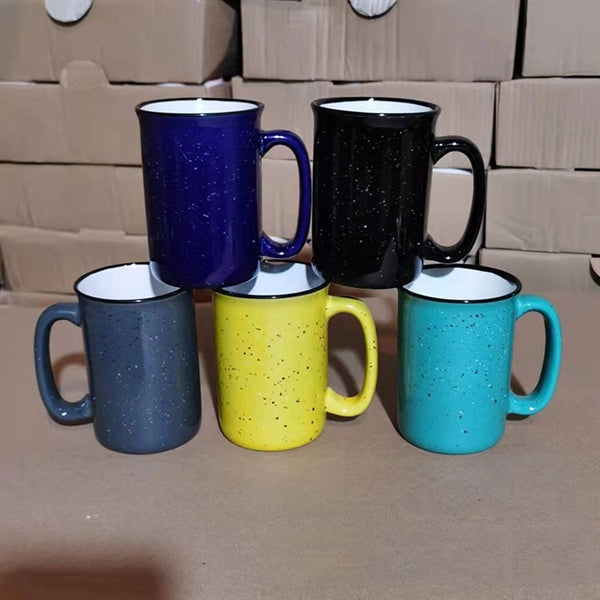 14Oz Enamel Mug With Case