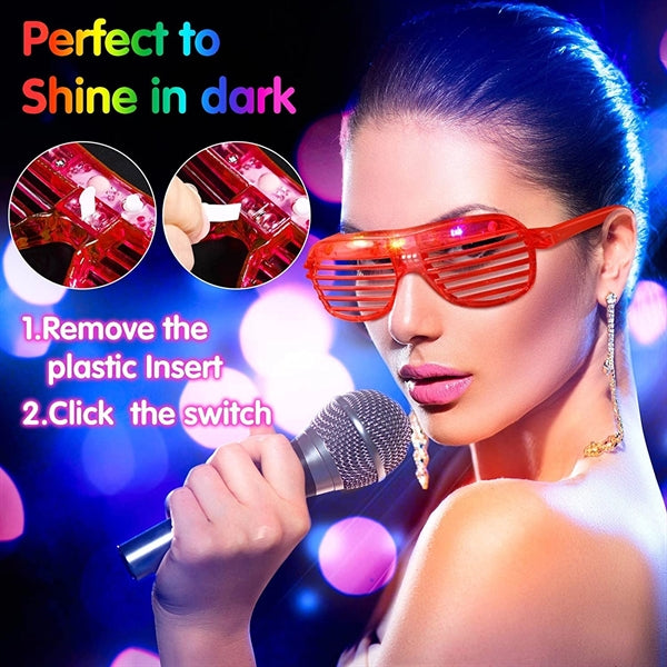 LED Glasses Light Up