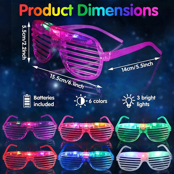 LED Glasses Light Up