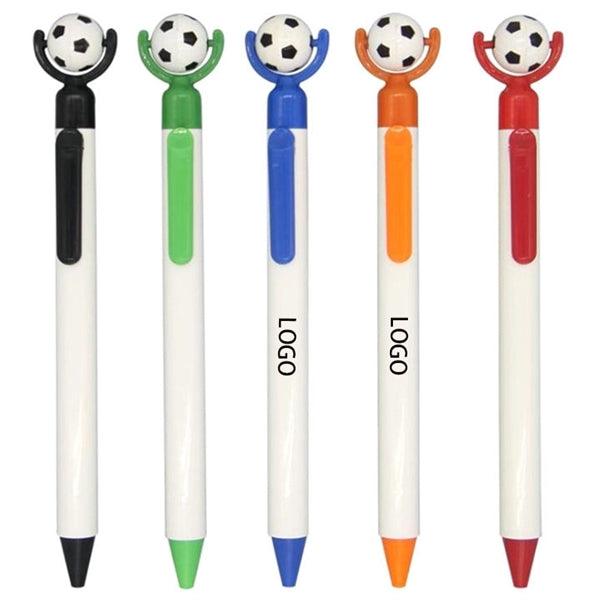 Soccer ballpoint pen