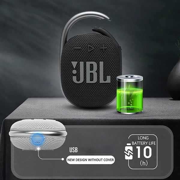 Portable Mini Bluetooth Speaker With Hook