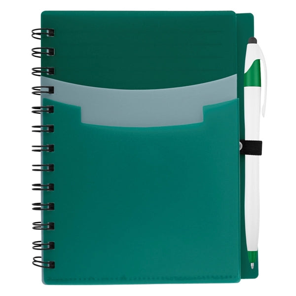 Pocket Notebook With Pen Hardcover