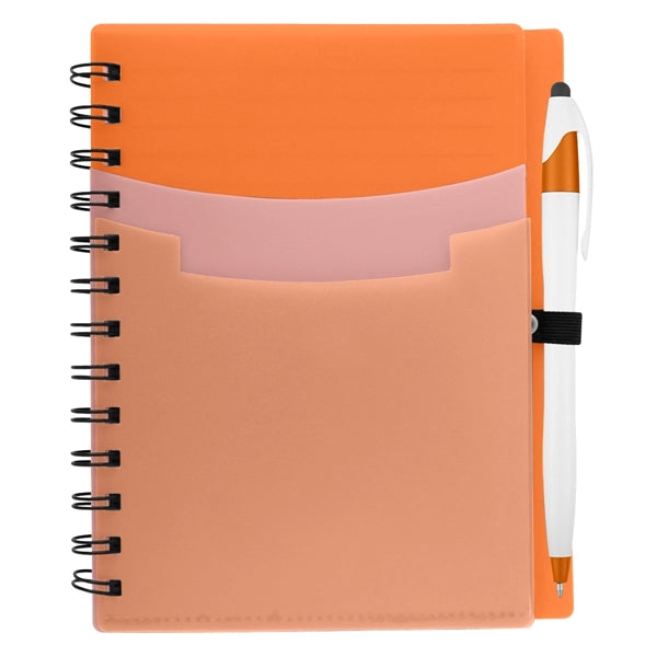 Pocket Notebook With Pen Hardcover