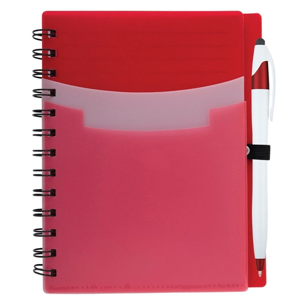 Pocket Notebook With Pen Hardcover