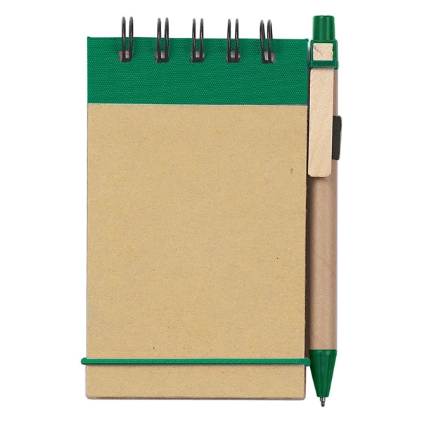 Top Bound Spiral Memo Book & Pen