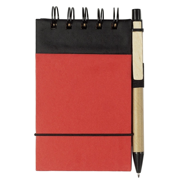 Top Bound Spiral Memo Book & Pen