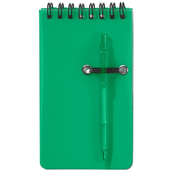 Pocket Spiral Jotter&Pen 3 x 5.5 inches