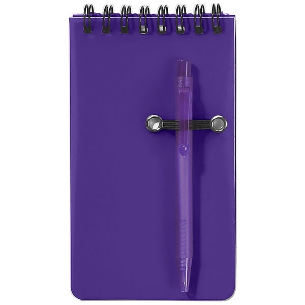 Pocket Spiral Jotter&Pen 3 x 5.5 inches