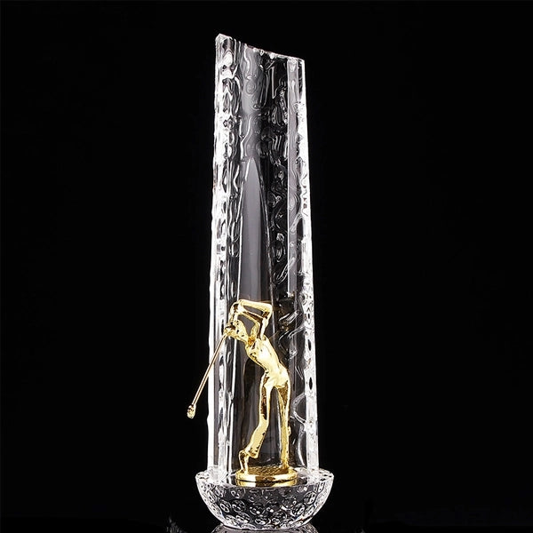 Crystal & Gold Golf Award