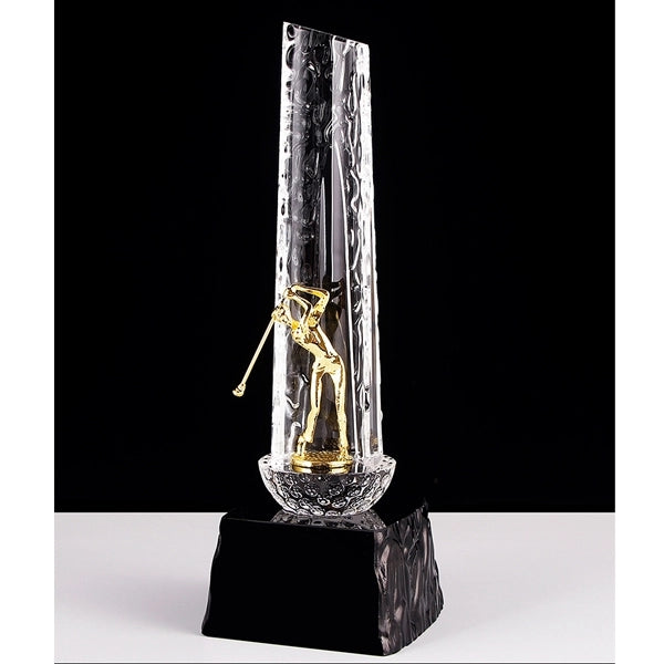 Crystal & Gold Golf Award