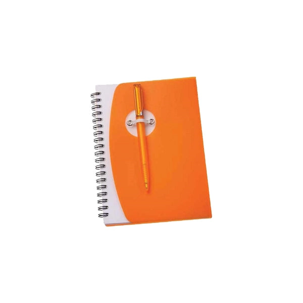 Hardcover Spiral 5"L x 7"W Notebook & Pen Customizable