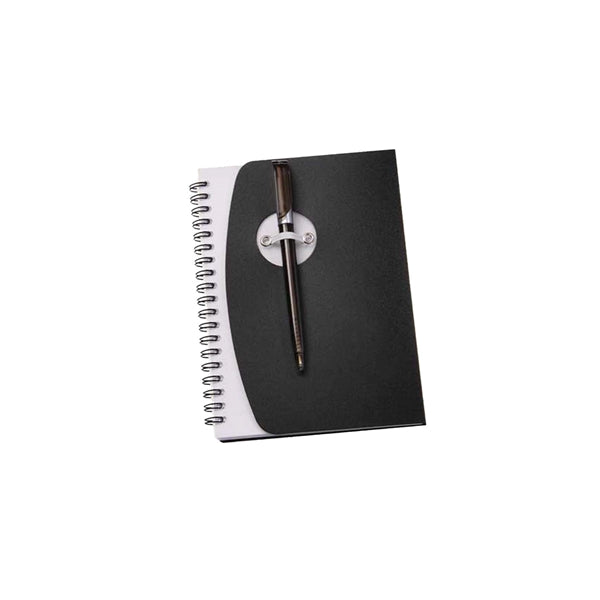 Hardcover Spiral 5"L x 7"W Notebook & Pen Customizable