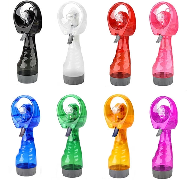 Portable Handheld Humidifier Powered Fans with Mist