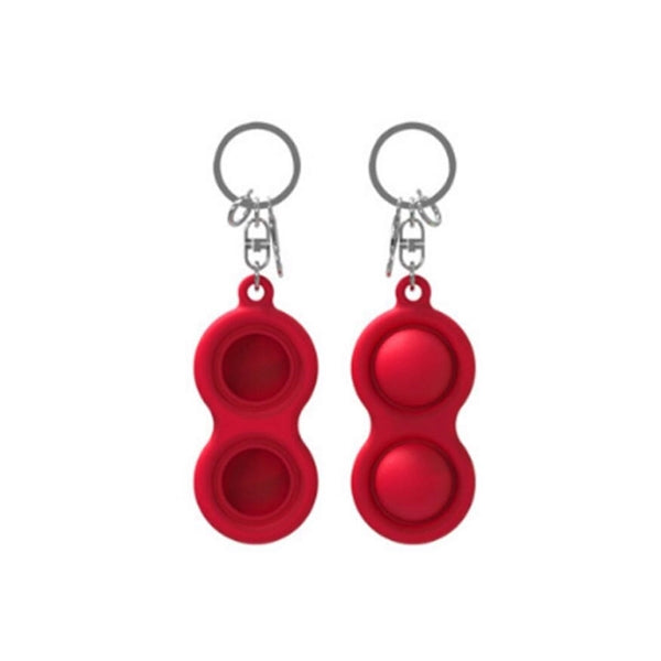 Push pop key chain