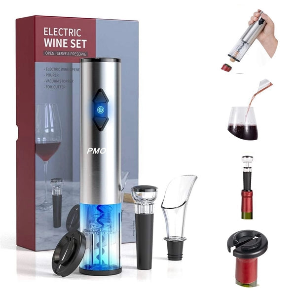 Electric Wine Opener Set