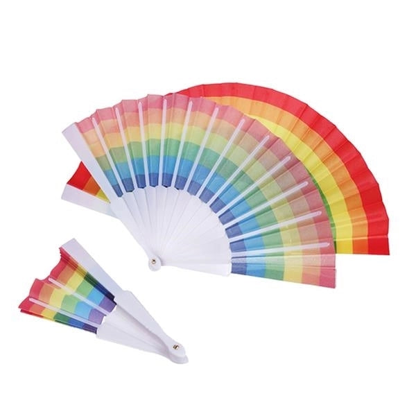 Polyester Rainbow Fan