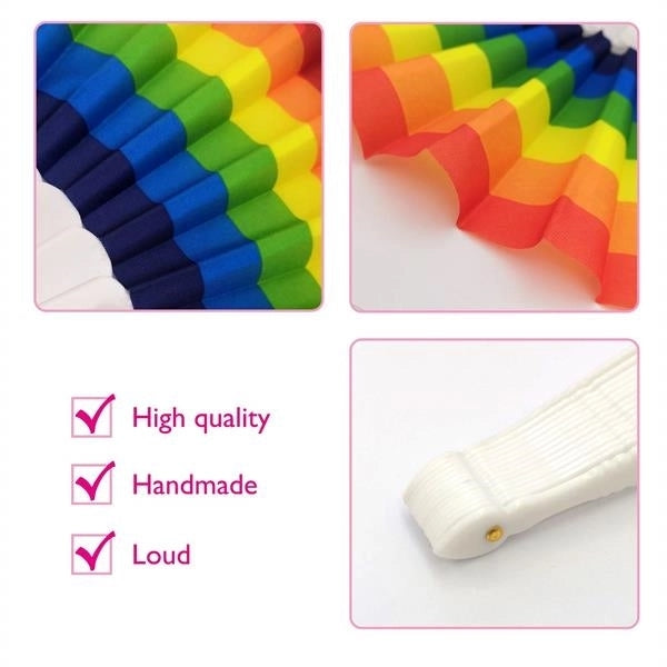 Polyester Rainbow Fan