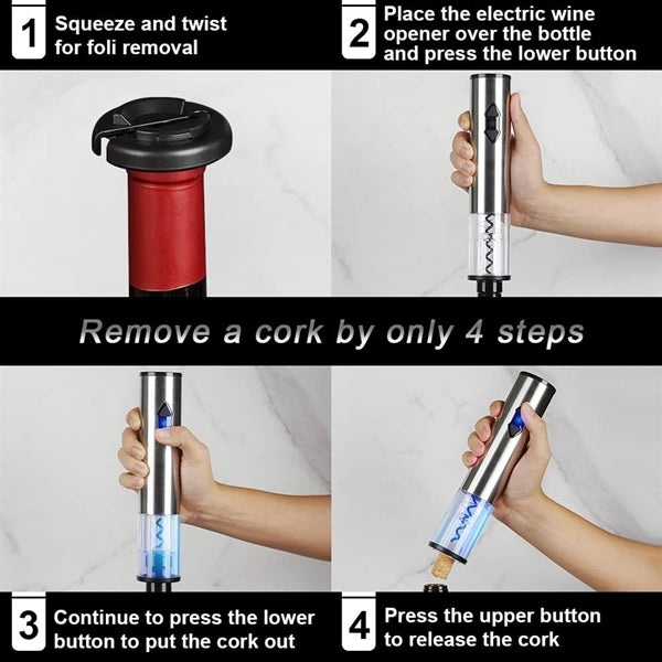 Electric Wine Opener Set