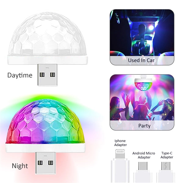 Usb Mini Disco Phone Lights