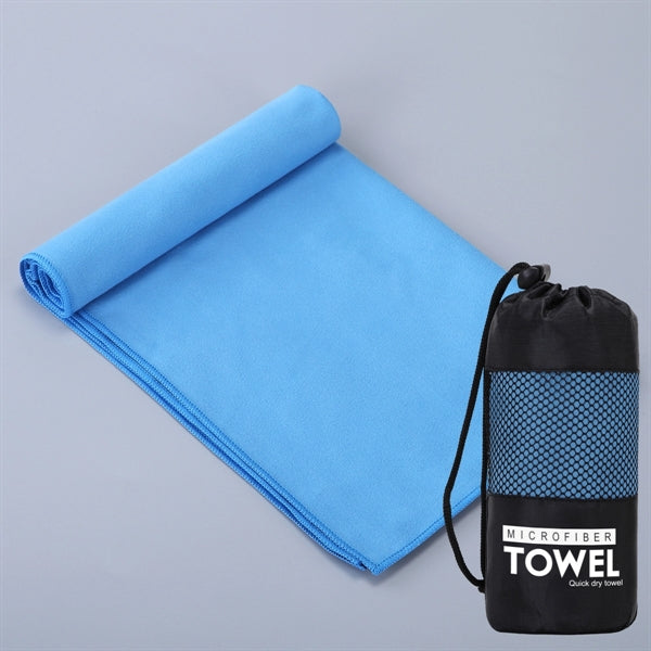 Quick Drying Sports Towel With Carrying Bag