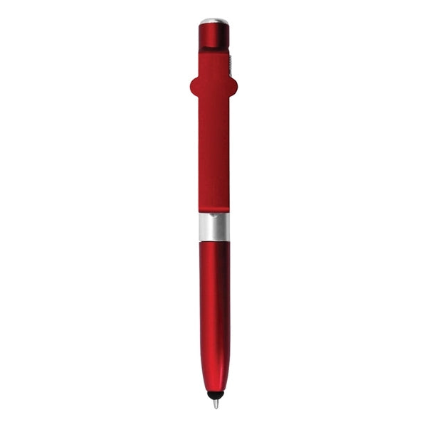 4 In 1 LED Light, Ballpoint Pen, Stylus and Phone Stand