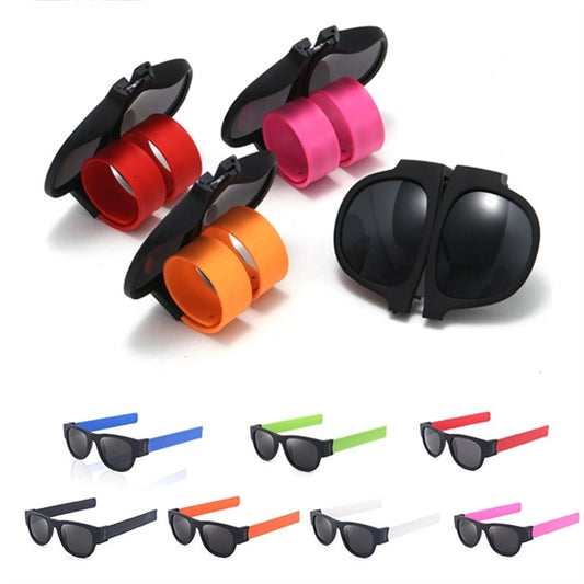 UV Protective Sun Glasses with Slap Circle Bracelet