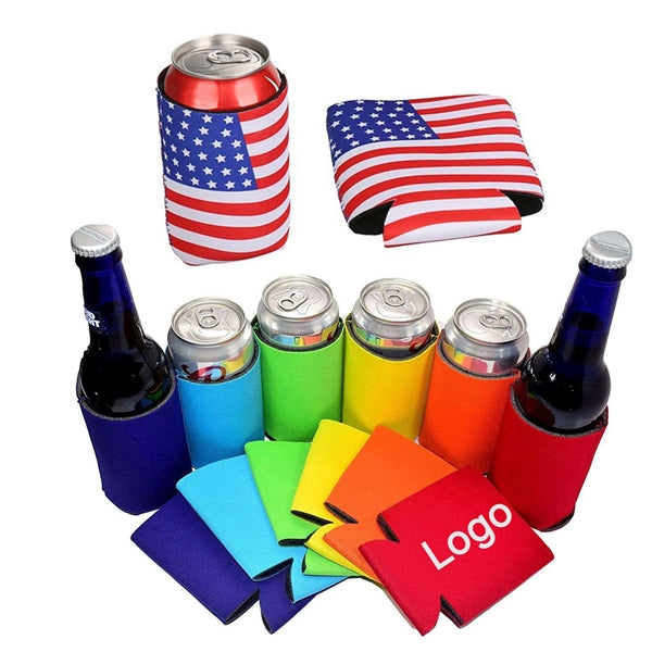 Collapsible Neoprene Can Cooler