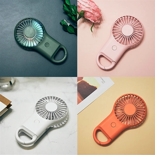Portable Carabiner Buckle Mini Fan