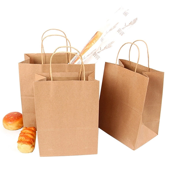 Kraft Paper Brown Shopping Bag