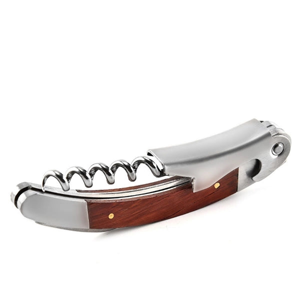Wooden Curved Corkscrew