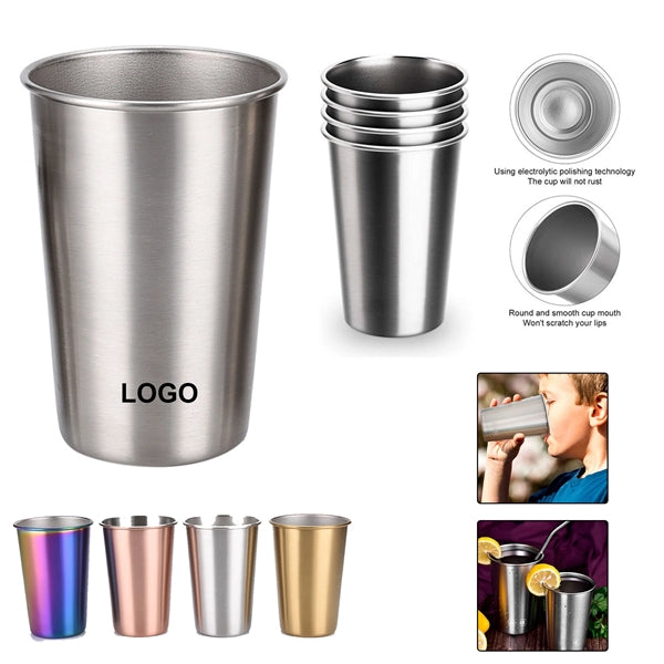 16oz Stainless Steel Pint Cup