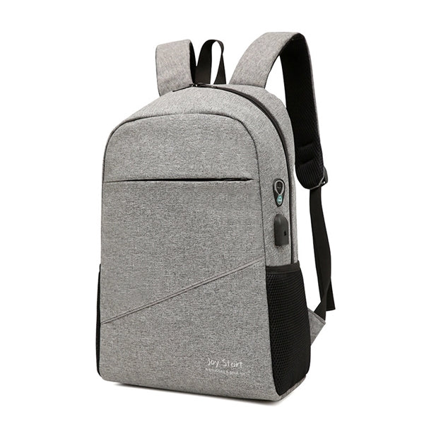 Laptop backpack with USB charging port